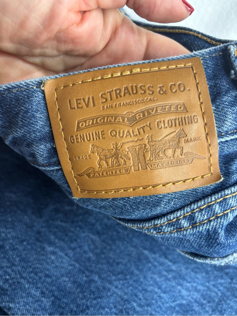 Levi's Middy Straight Jeans EUC